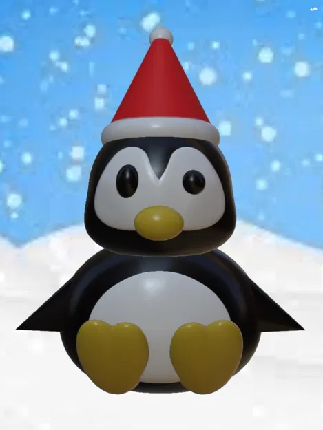 Chim cánh cụt nhỏ mừng Giáng Sinh - Image 1