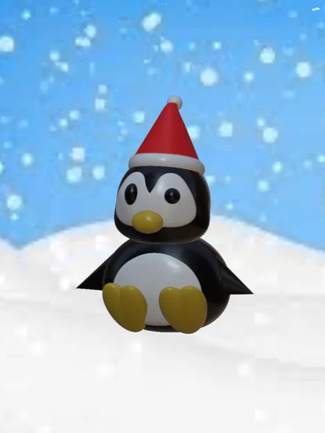 Chim cánh cụt nhỏ mừng Giáng Sinh - Image 3