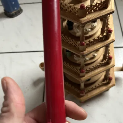 Giá Đỡ Nến Kim Tự Tháp Giáng Sinh