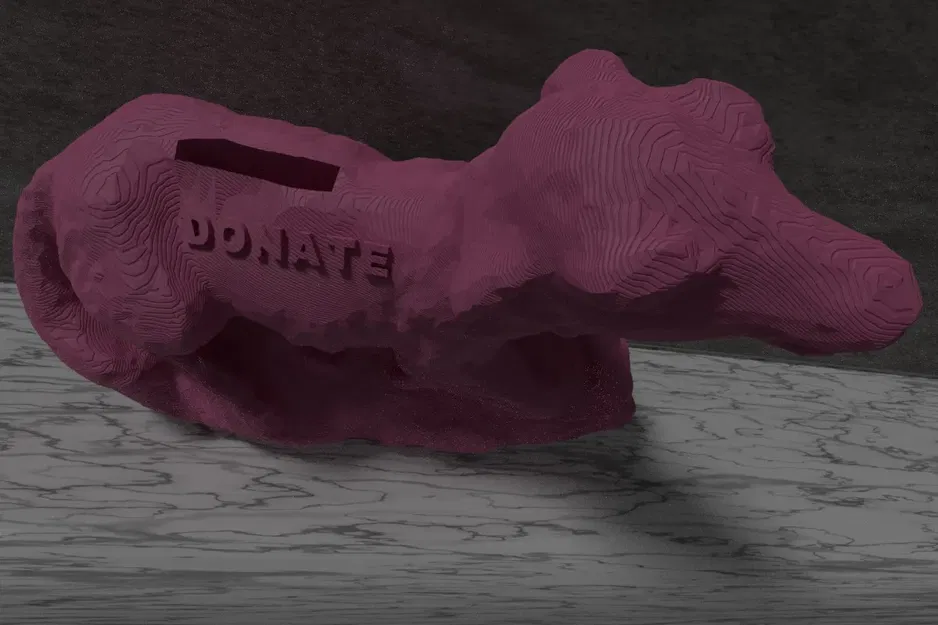 Children Animal Saving Box Sheep Style with Flex Bottom - Image 2