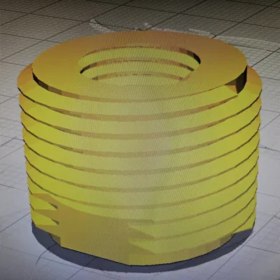 M12x1.25 - M20x1.5 adapter ren xoay (cốt về số Likewise)