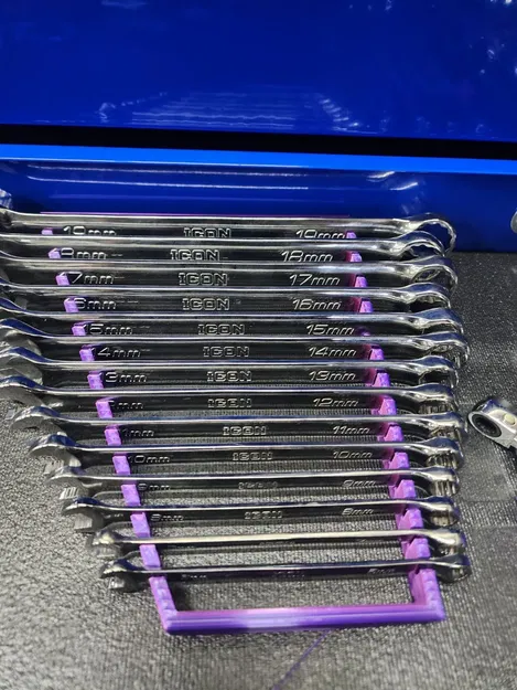 Kệ Đựng Bộ Cờ Lê 14 Cái Icon Harbor Freight Góc Vuông - Image 1