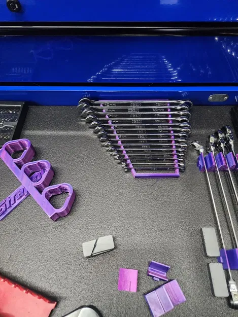 Kệ Đựng Bộ Cờ Lê 14 Cái Icon Harbor Freight Góc Vuông - Image 2