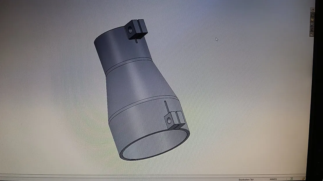 Bộ Chuyển Đổi Cyclone 2 inch Sang Máy Hút Bụi Kärcher WD6 P - Image 2