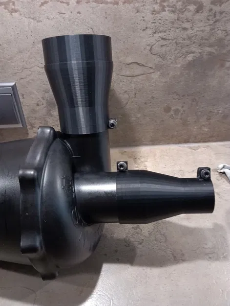 Bộ Chuyển Đổi Cyclone 2 inch Sang Máy Hút Bụi Kärcher WD6 P - Image 4