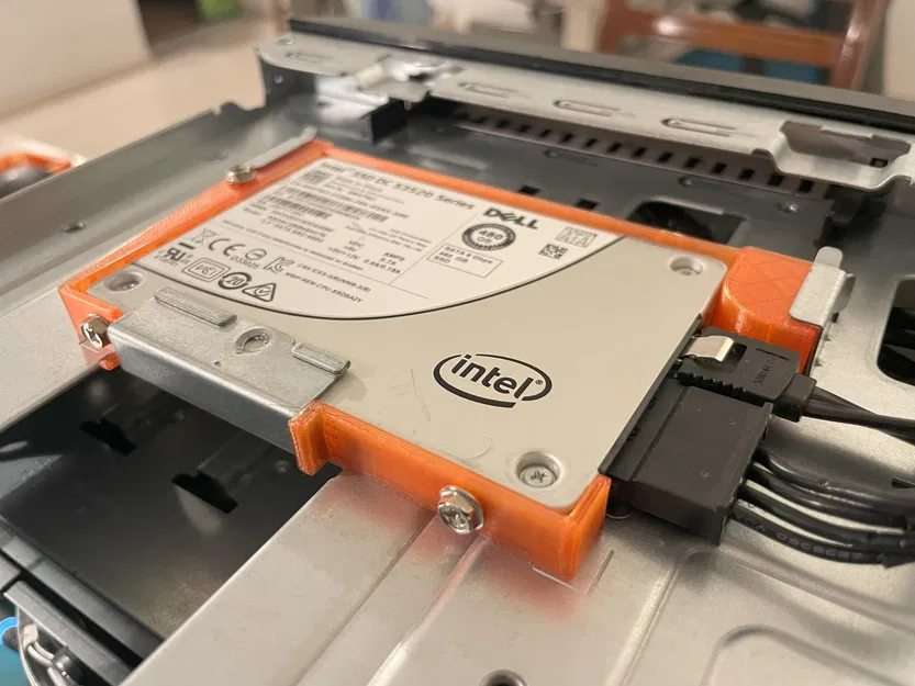 Giá đỡ SSD cho HP Microserver Gen10 trên khay ổ đĩa quang - Image 1