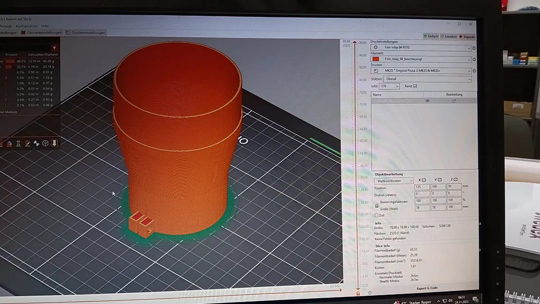 Zyklonabscheider Adapter 3 Zoll auf 2 Zoll - Image 3