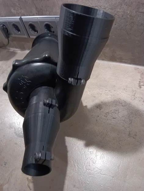 Zyklonabscheider Adapter 3 Zoll auf 2 Zoll - Image 4