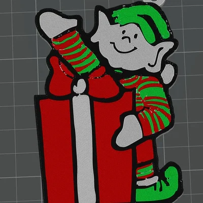 Ông Già Noel Elf Vẫy Tay Vui Nhộn - Dickie Elf Giáng Sinh Vẫy Tay