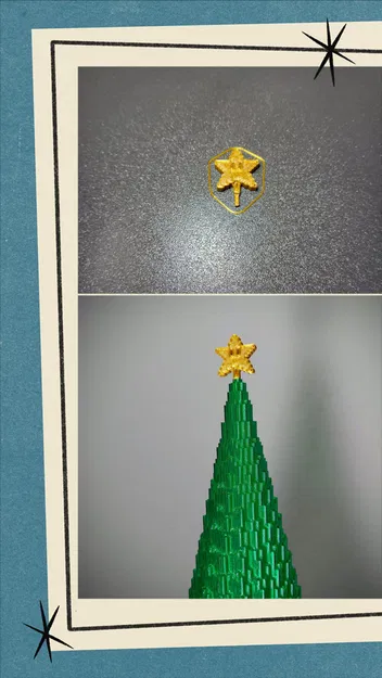 Cây Thông Noel Pixel Lớn Có Đế Nến LED - Image 4