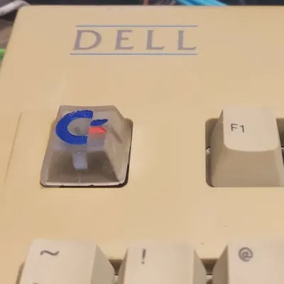 Nút Bàn Phím ALPS Logo Commodore