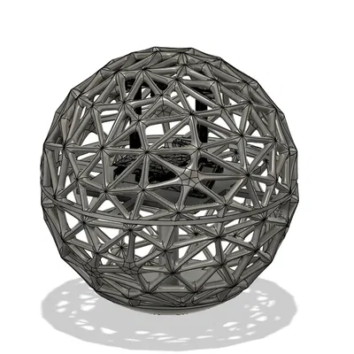 Mô hình trang trí cây thông Noel cho máy in 3D