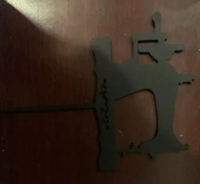 sewing machine Cake Topper - Image 2