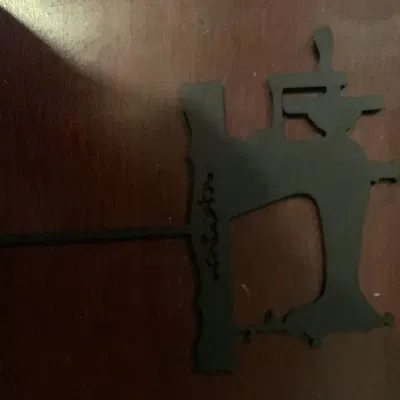 sewing machine Cake Topper