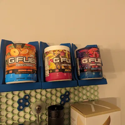 GFuel Holder For Honey Comb Wall