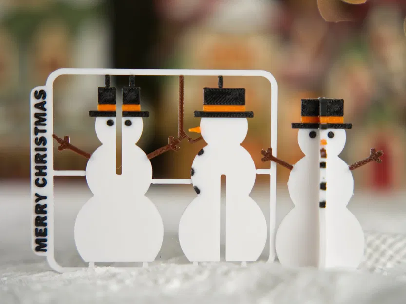 Bộ Kit Thiệp Giáng Sinh Người Tuyết - Image 1