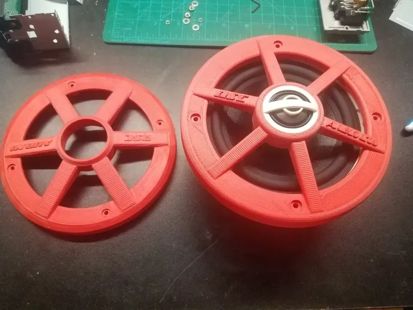 Lưới Tản Nhiệt Loa QSC 5.25 inch Có Ngàm Gắn Loa Tweeter 40mm - Image 1