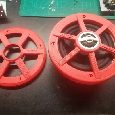 Lưới Tản Nhiệt Loa QSC 5.25 inch Có Ngàm Gắn Loa Tweeter 40mm