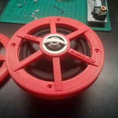 Lưới Tản Nhiệt Loa QSC 5.25 inch Có Ngàm Gắn Loa Tweeter 40mm