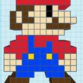 Heo đất Pixel Art Mario - Thumbnail 1