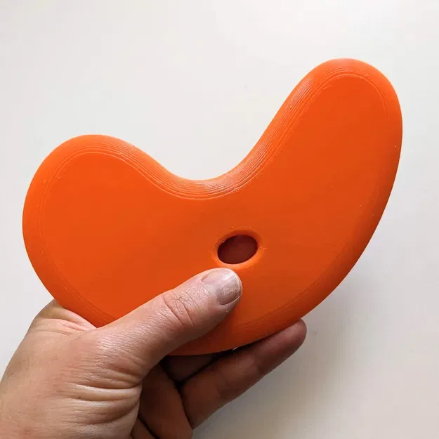 Pottery bowl rib - Image 1