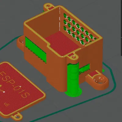 Esp-01s case/wall mount