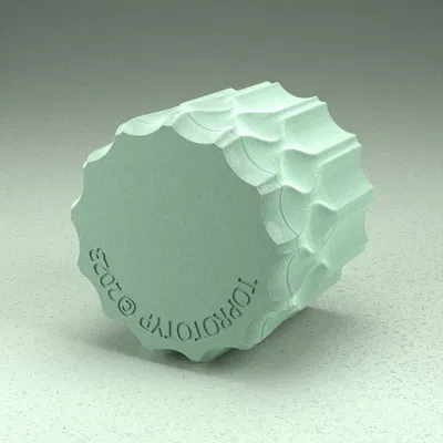 Chậu Nha Đam Hình Sóng