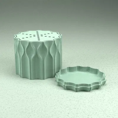 Chậu Nha Đam Hình Sóng