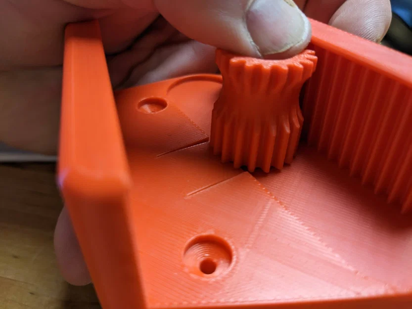 Gravity Broom Holder - Fully Captive Gear, Extended Range - Image 5