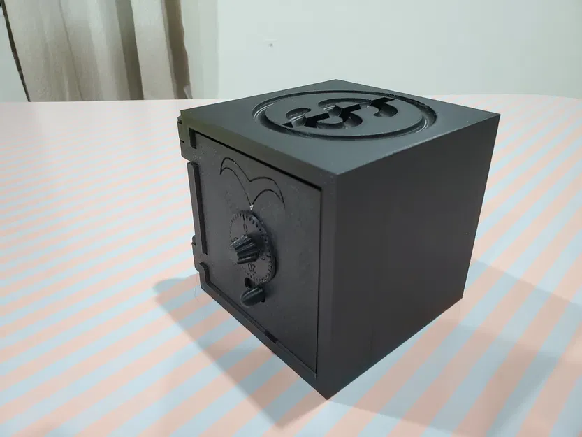 Title Piggy Bank Safe Tóm tắt két sắt Piggy Bank có khóa kết hợp - Image 8