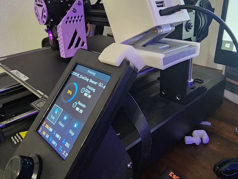 Kẹp Màn Hình LCD Ender 3 V3 SE (Camera Wyze 2) - Image 1