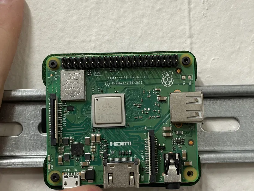 Kẹp ray DIN cho Raspberry Pi - Image 3