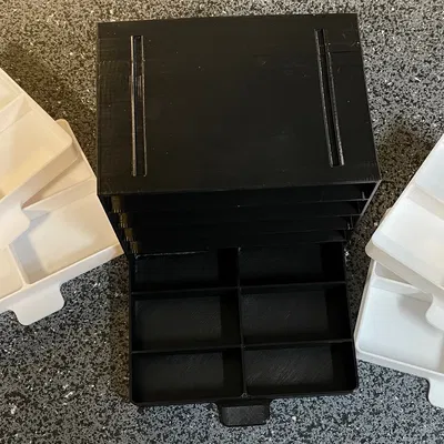 Tái thiết kế - Ngăn kéo đồ vật có thể xếp chồng