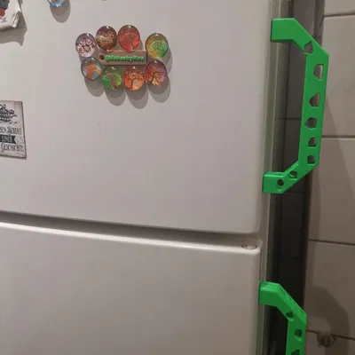 Tay nắm tủ lạnh hiệu ứng Voronoy