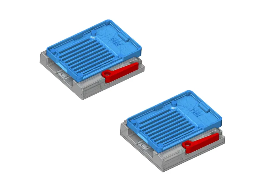 Đế trượt cho Raspberry Pi 4 Snap Together của Sneaks - Cập nhật - Image 4