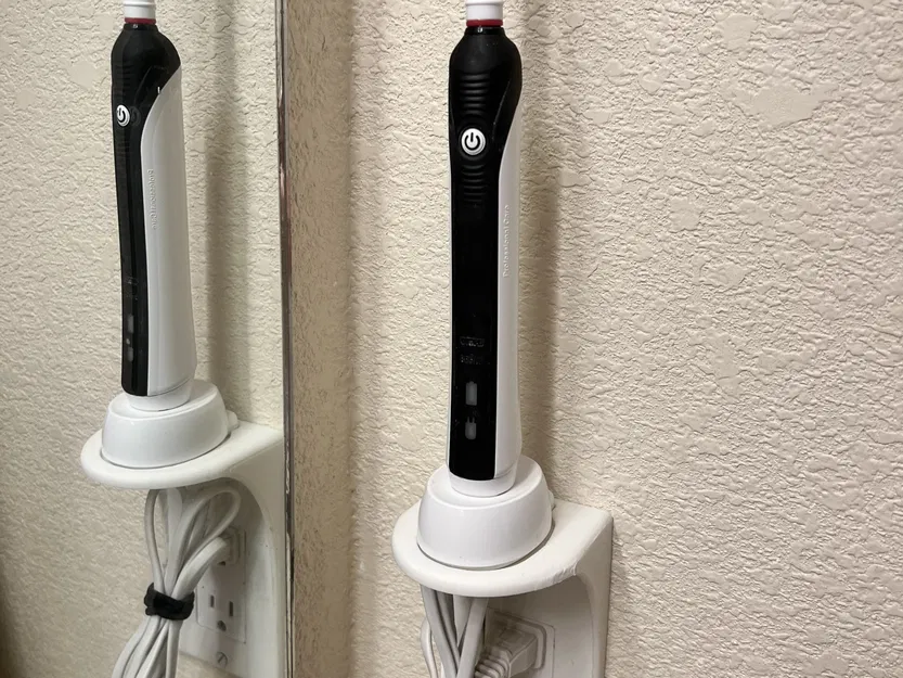 Kệ ổ cắm sạc bàn chải đánh răng - Image 1