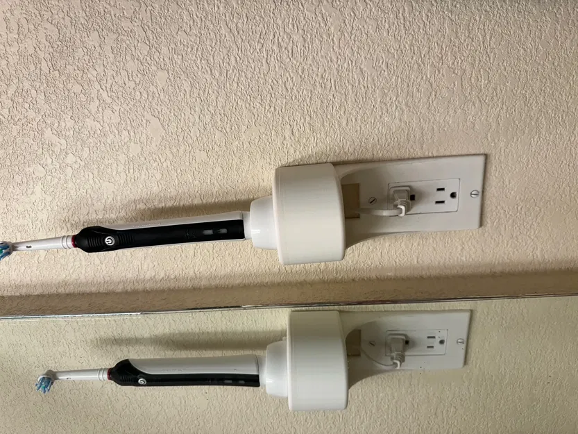 Kệ ổ cắm sạc bàn chải đánh răng - Image 2