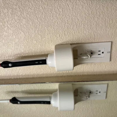 Kệ ổ cắm sạc bàn chải đánh răng