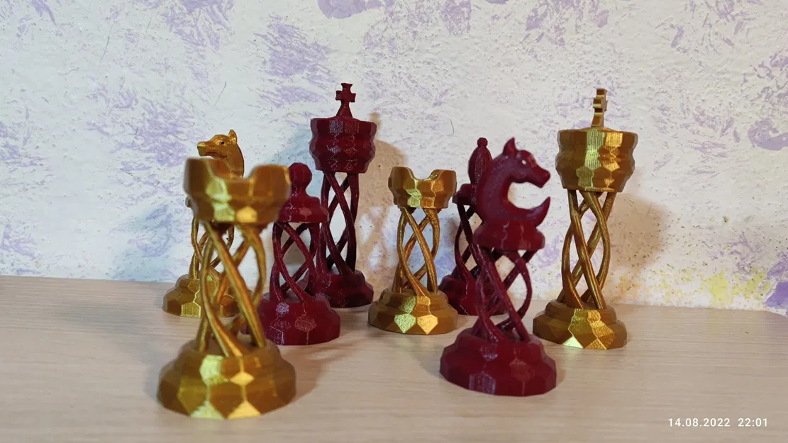 Bộ Quân Cờ Vua Hiện Đại - Image 1