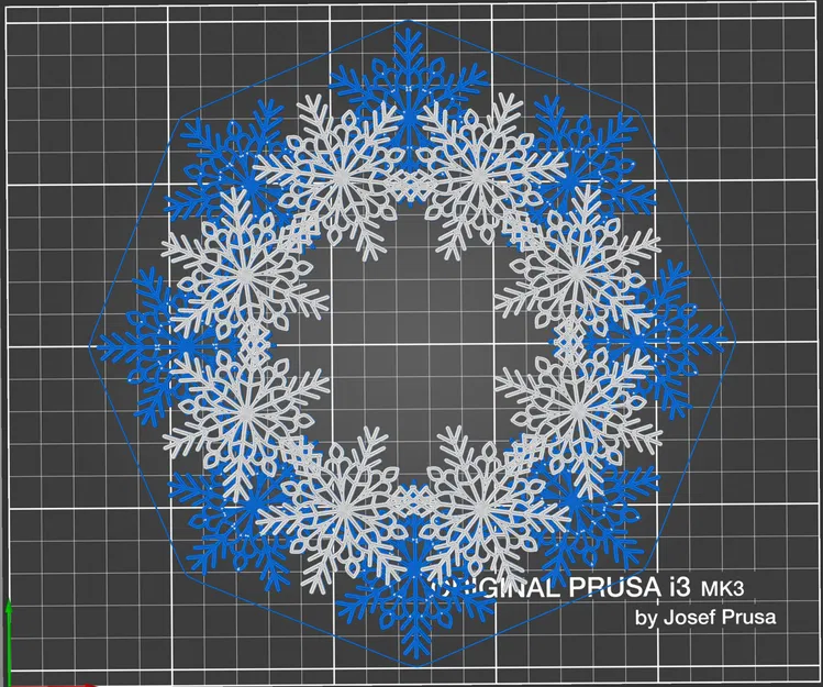 Mẫu Vòng Nguyệt Quế Giáng Sinh 3D - Image 4