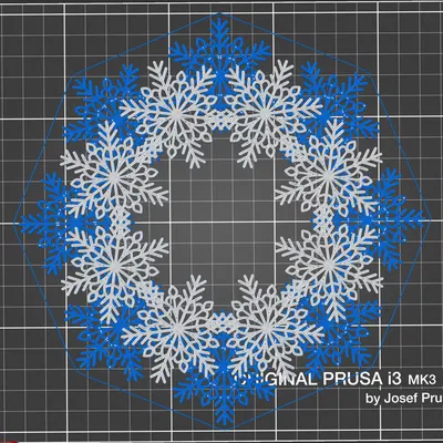 Mẫu Vòng Nguyệt Quế Giáng Sinh 3D