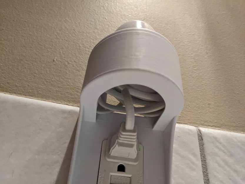 Toothbrush Charger Lightswitch Shelf w/Cord Pocket - Image 2
