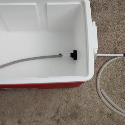 Batch sparge mash tun parts