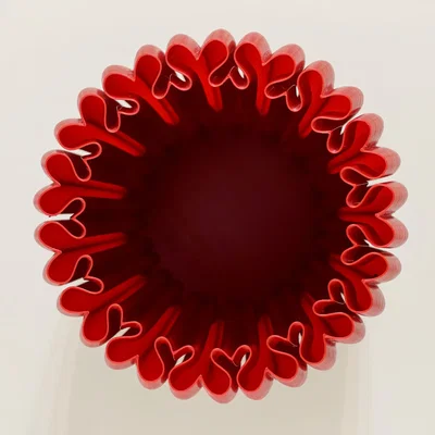 Bình Hoa Trái Tim II - In Chế Độ Bình Hoa