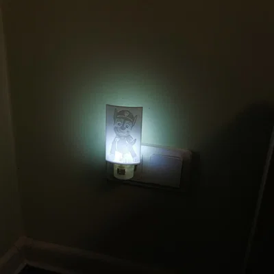 Đèn Ngủ Lithophane Điều Khiển PAW Patrol