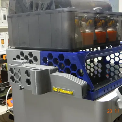 Bambulab AMS plate and tool storage