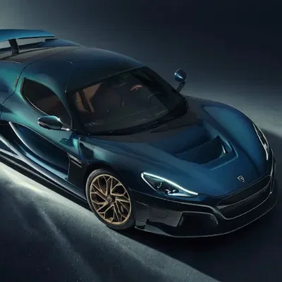 Mô hình xe Rimac Nevera 3D