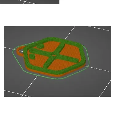 Keychain BLUEBOT/Klíčenka Bluebota