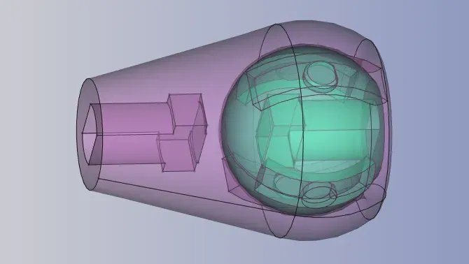 Khớp góc in tại chỗ cho fischertechnik - Image 2