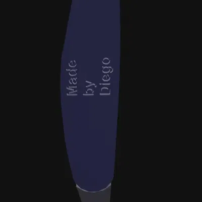 Mô hình cánh khí động học, dùng cho giáo dục